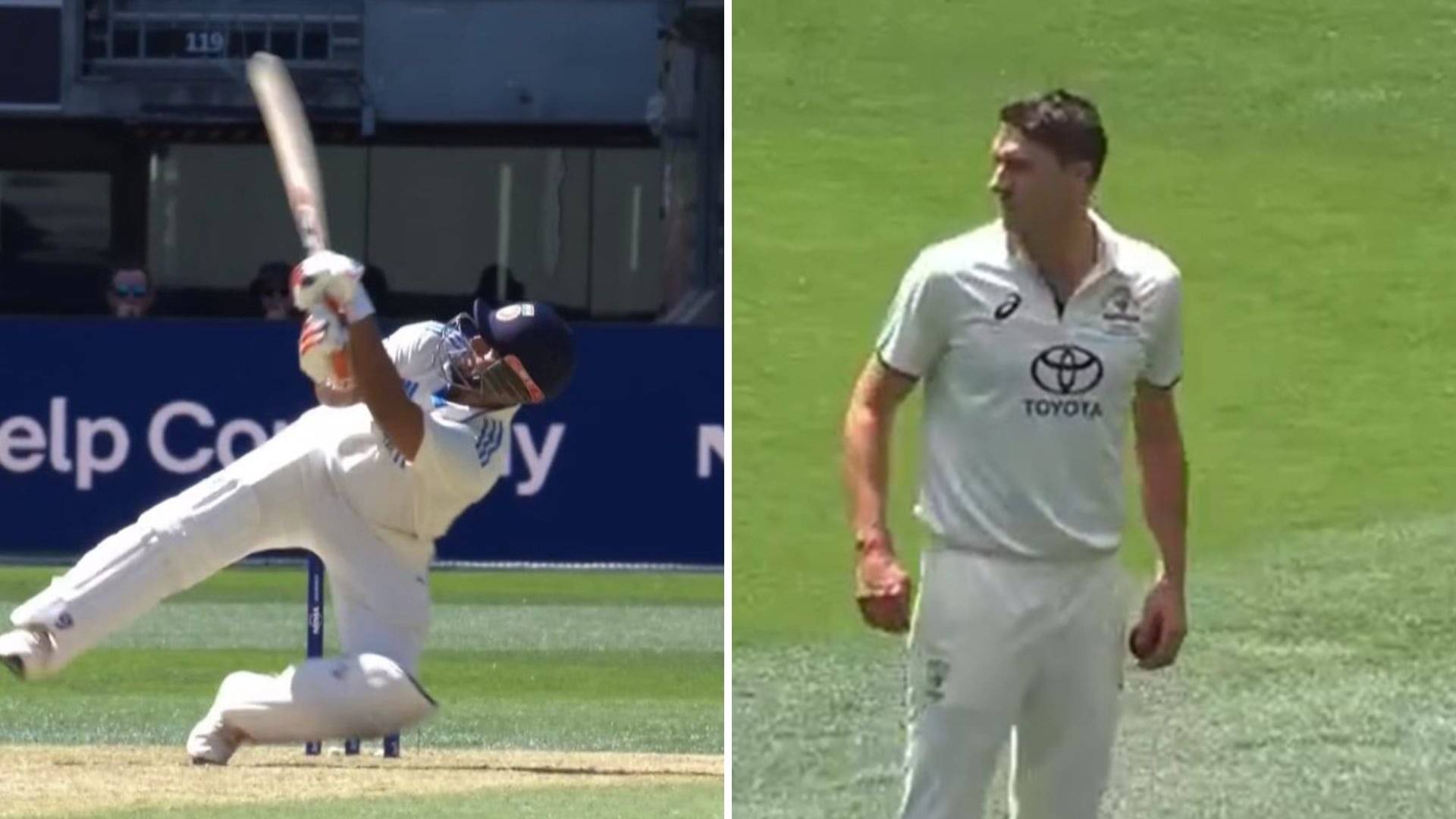 Rishabh Pant's Impeccable Shot Stuns Pat Cummins As India Collapse On Day 1  Of 1st Test vs AUS