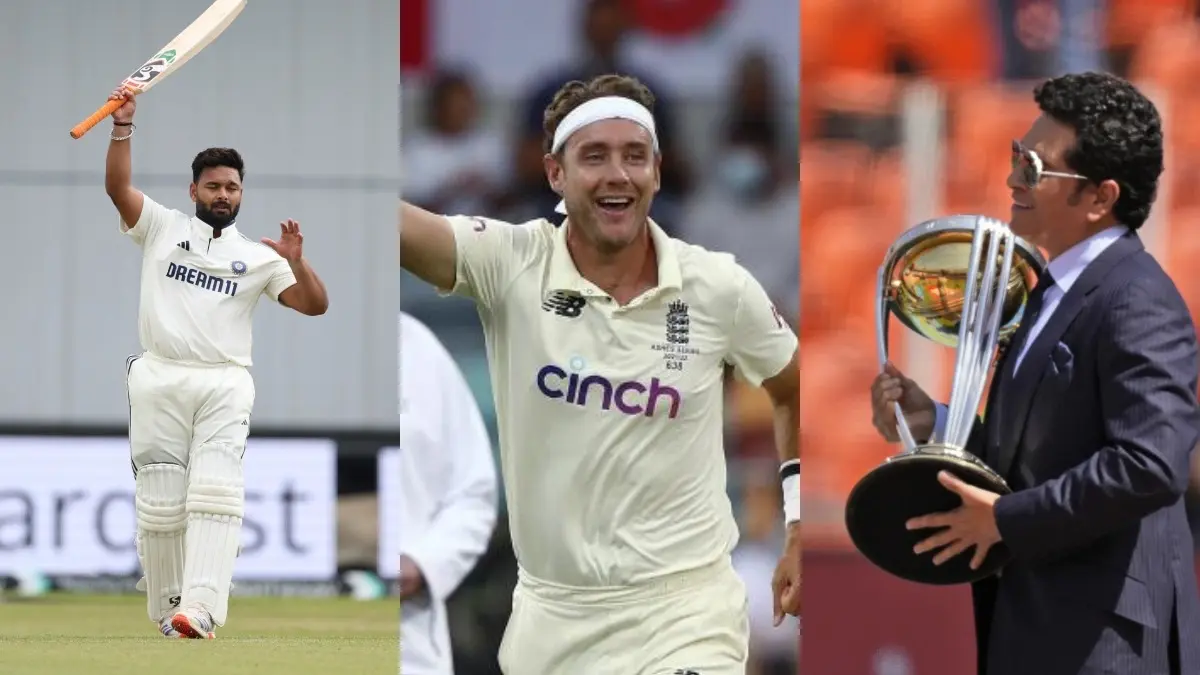 'The Biggest Clap I Had Seen': Ex-England Pacer Stuart Broad Compares Rishabh Pant's Heroics To Sachin Tendulkar During IND vs ENG First Test Rishabh Pant, Stuart Broad and Sachin Tendulkar