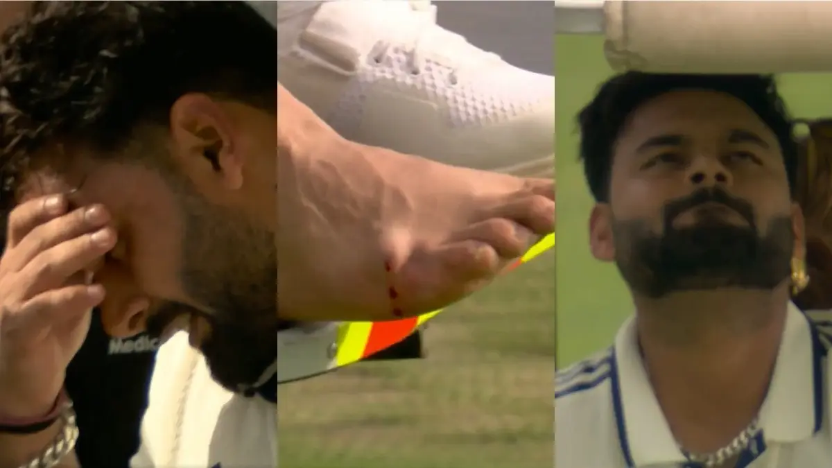 IND vs ENG: Rishabh Pant Suffers Nasty Blow To Right Foot During Old Trafford Test, India Vice Captain Leaves The Field In An Ambulance Buggy Rishabh Pant Suffers Foot Injury