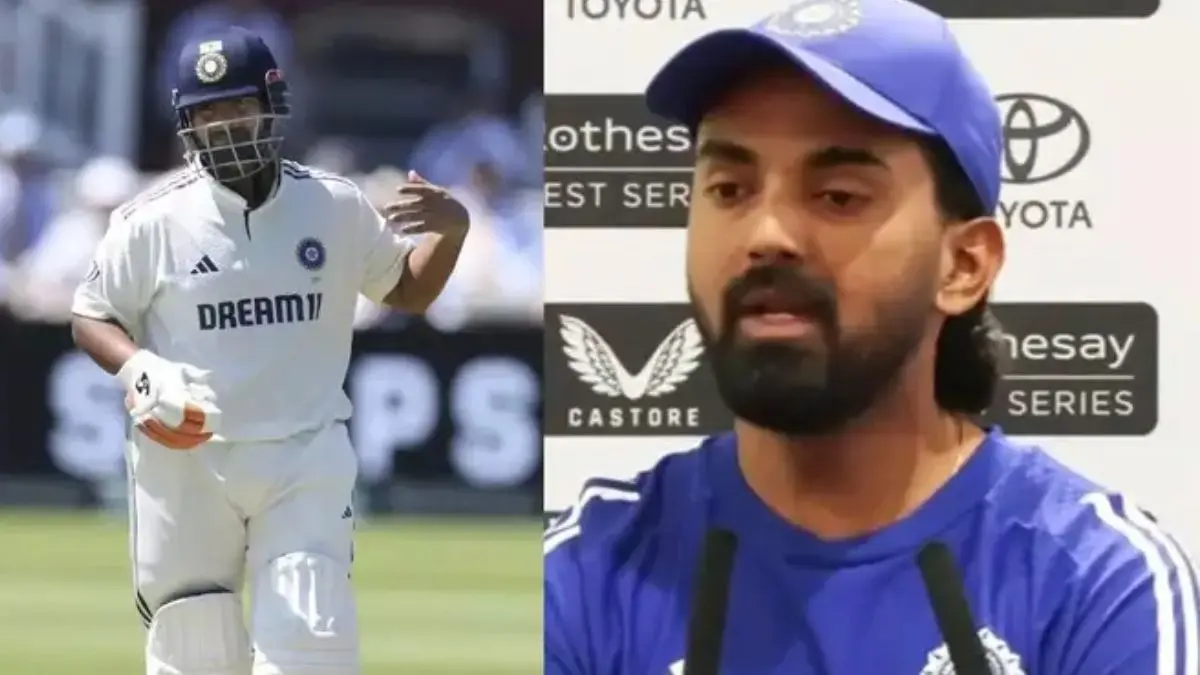 Rishabh pant was in pain during batting tough to hold bat kl Rahul big revealation india vs England lords test