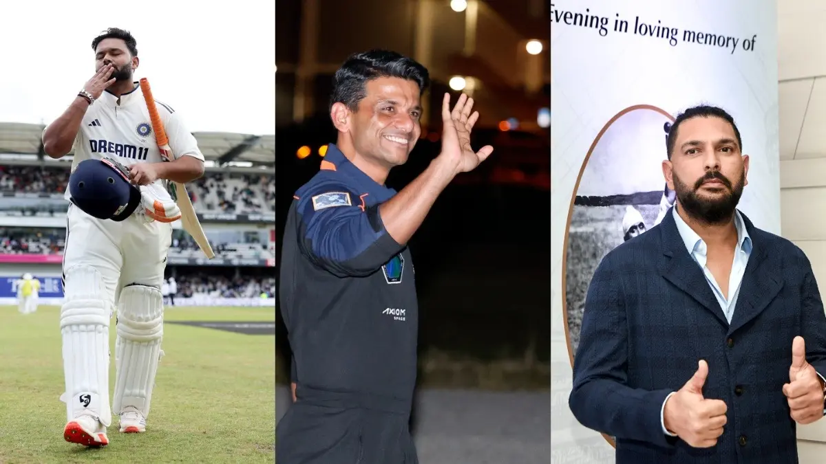 Rishabh Pant, Yuvraj Singh Celebrate Shubhanshu Shukla's Groundbreaking Axiom-4 Mission: 'Your Journey Inspires A Generation' Rishabh Pant, Yuvraj Singh hail Shubhanshu Shukla's Axiom-4 Mission