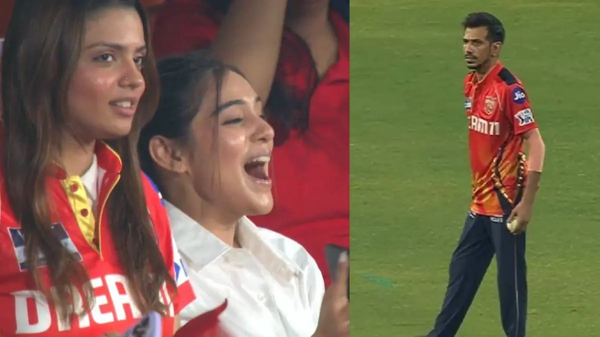 RJ Mahvash cheers for Chahal