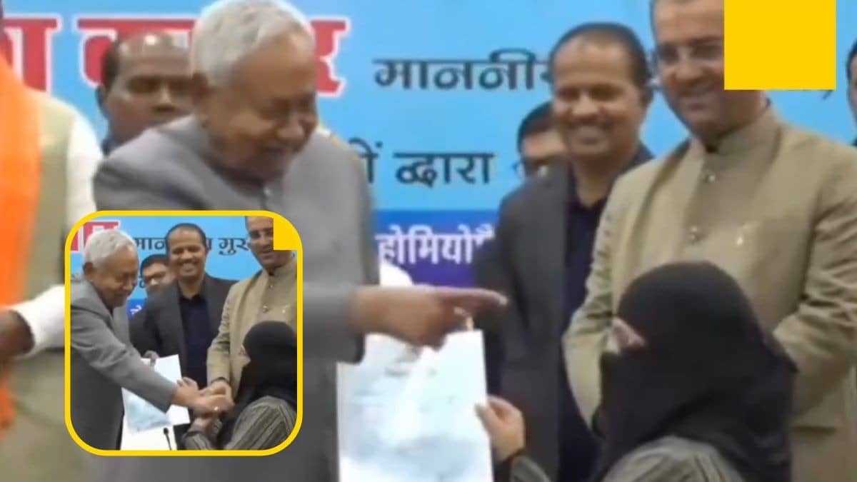 RJD raised questions after CM Nitish Kumar pulled off a Muslim woman doctor hijab on stage