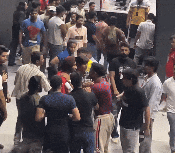 Ruckus At Roadies 20 Auditions Man Threatens Body Builder With A Sword