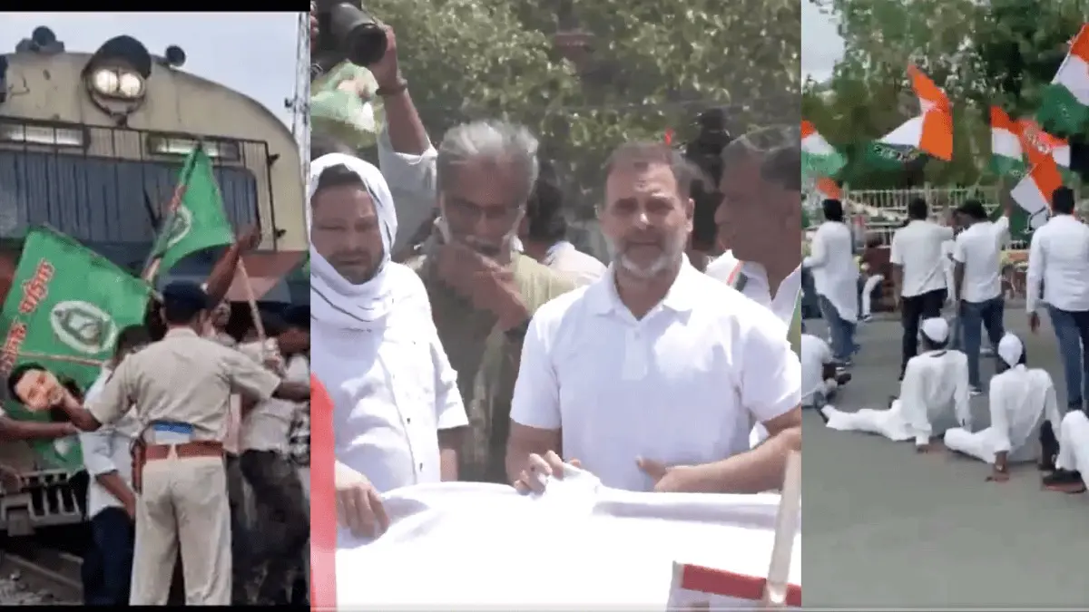 ‘Roads Jammed, Shops Shut: Bharat Bandh Sparks Bihar Chaos as RJD, Congress Protest’