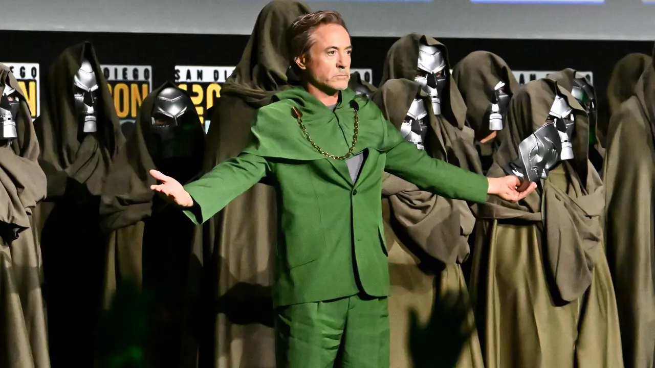 Robert Downey Jr returns as Doctor Doom
