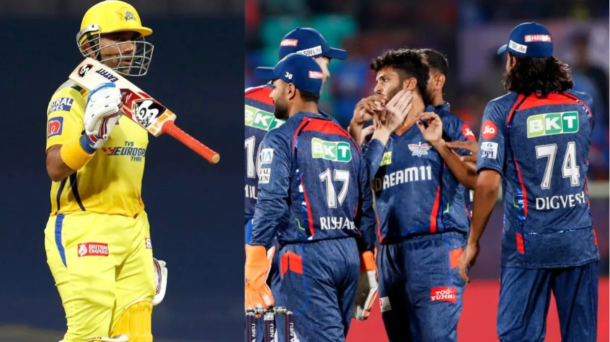 Robin Uthappa and Shardul Thakur with his LSG teammates