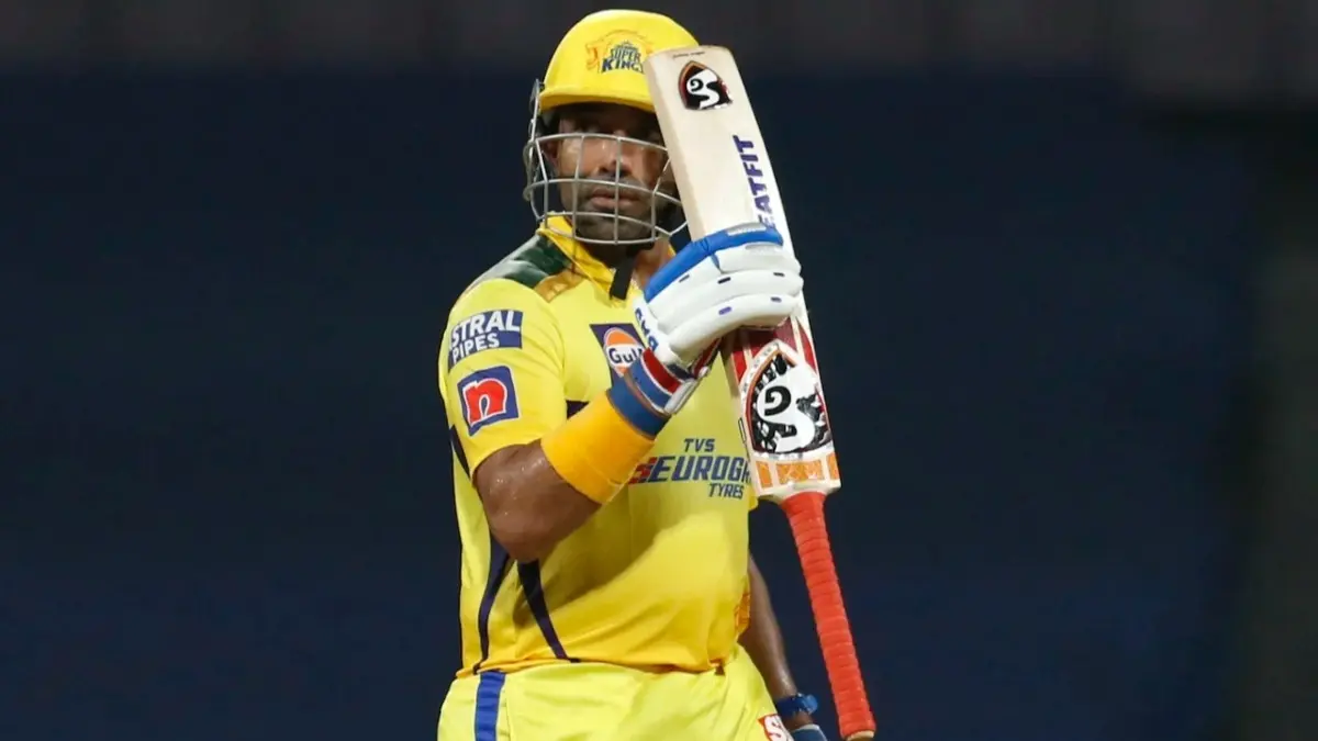 Robin Uthappa during IPL 2021