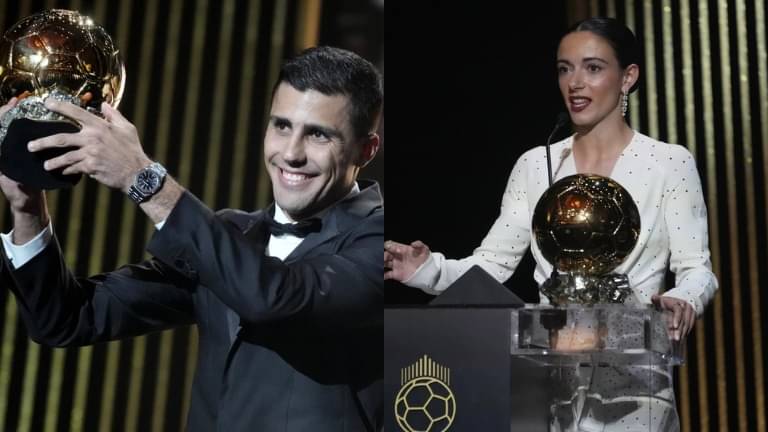 Ballon d'Or 2024 Winners: Complete List of All Awards from Rodri to