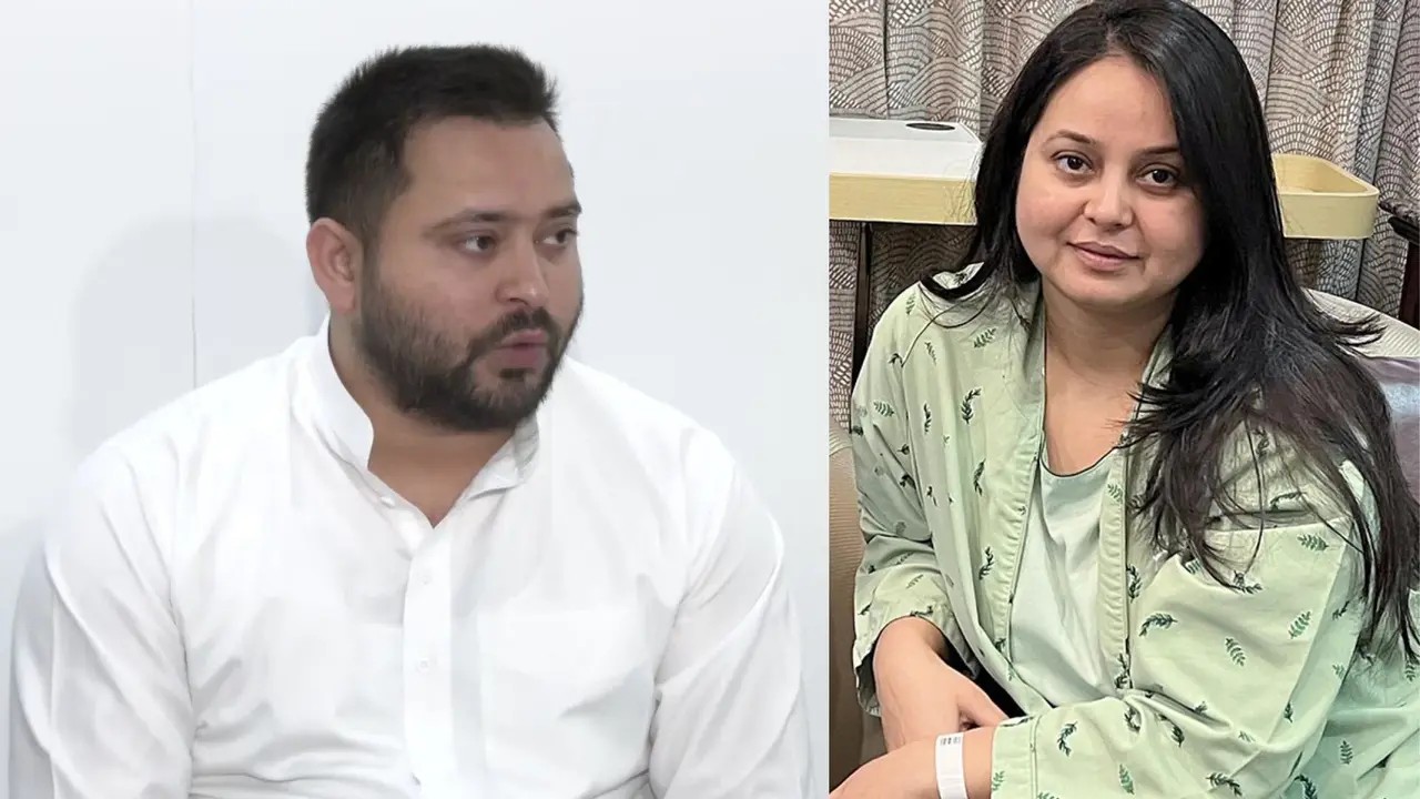 rohini acharya- tejashwi yadav