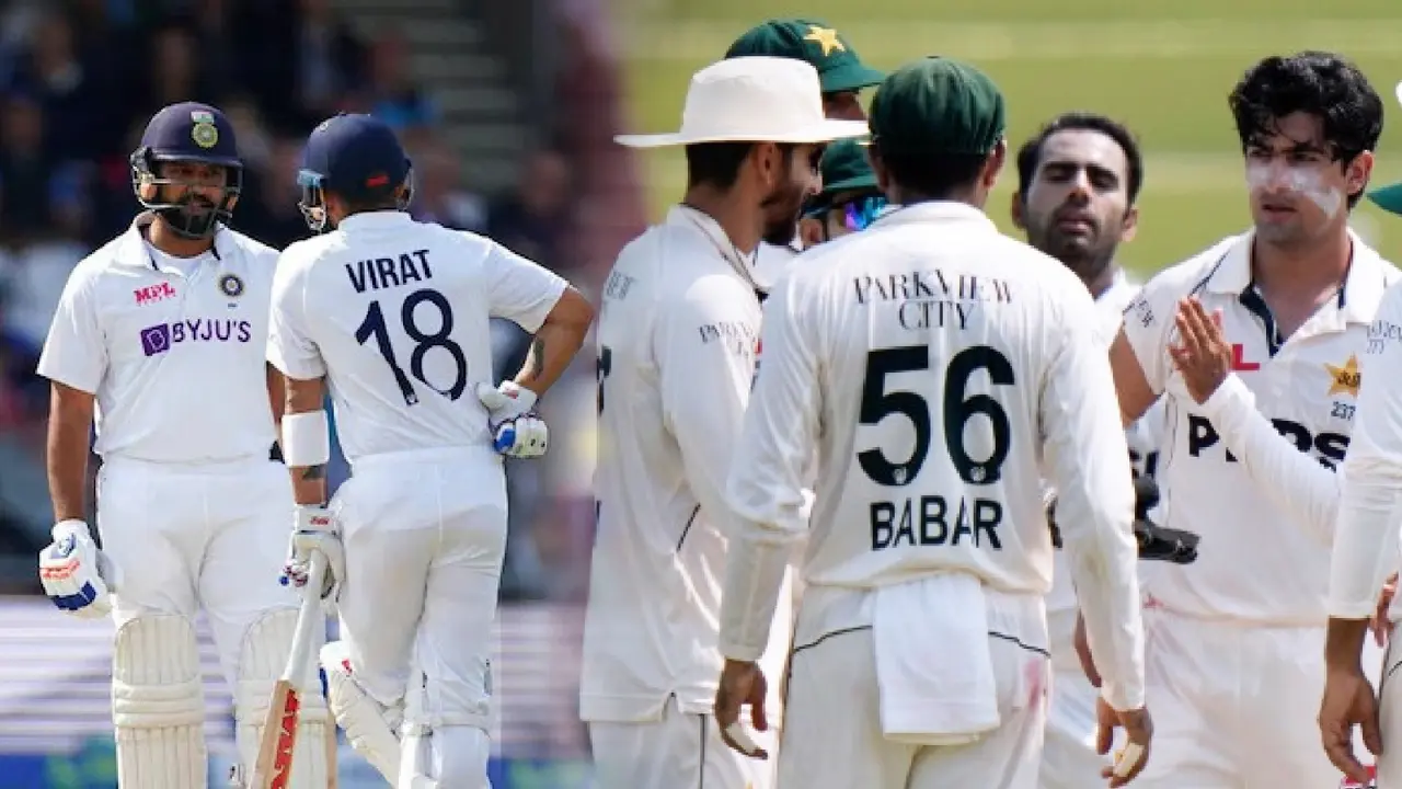 Rohit-Kohli and Pakistan Test Team