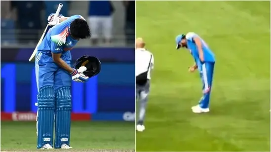 Rohit Sharma HILARIOUSLY Mimics Shubman Gill's Signature Celebration After Getting Century; Video Goes VIRAL | WATCH Rohit Mimicks Gill
