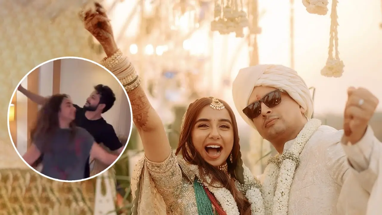 Rohit Saraf's reaction to a video featuring him with Prajakta Koli goes viral.