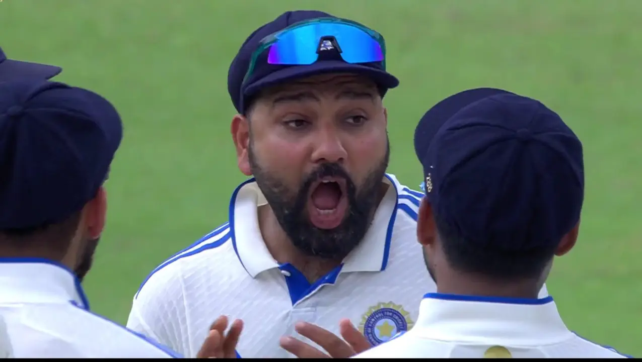 Reluctant Rohit Sharma has a PRICELESS Reaction After Akash Deep’s successful DRS appeal Rohit Sharma