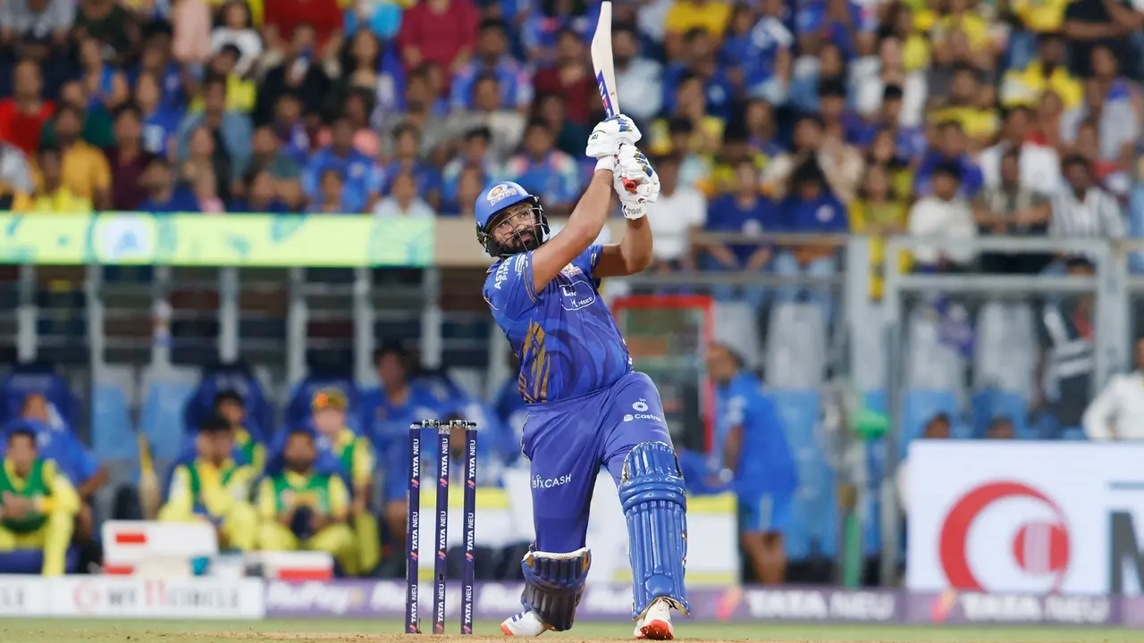 IPL 2025: Rohit Sharma Returns to Swashbuckling Best, Slams Attacking Half-century Against Chennai Super Kings Rohit Sharma