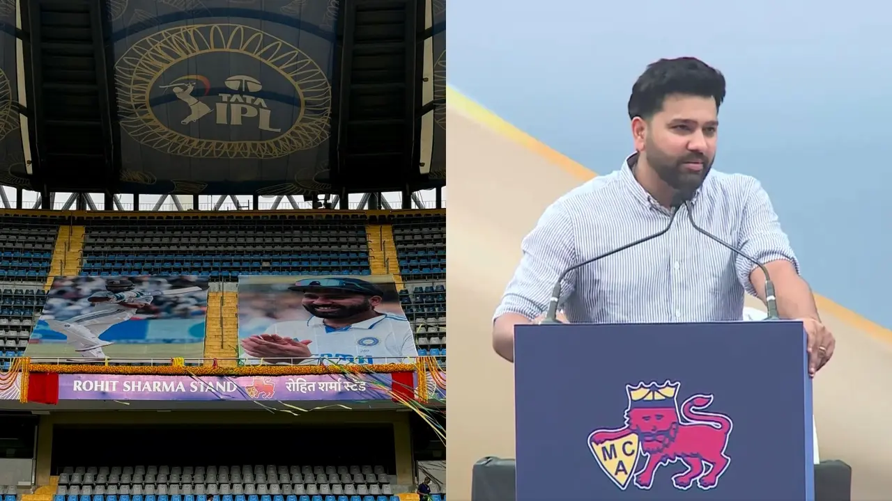 'I Am Still Playing One Format': Rohit Sharma Delivers An Enthusiastic Speech During Wankhede Stand Unveil, Appreciates MCA's Gesture Rohit Sharma