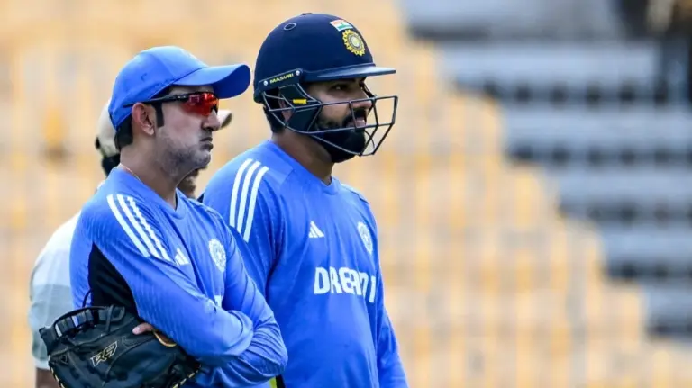 Rohit Sharma and Gautam Gambhir