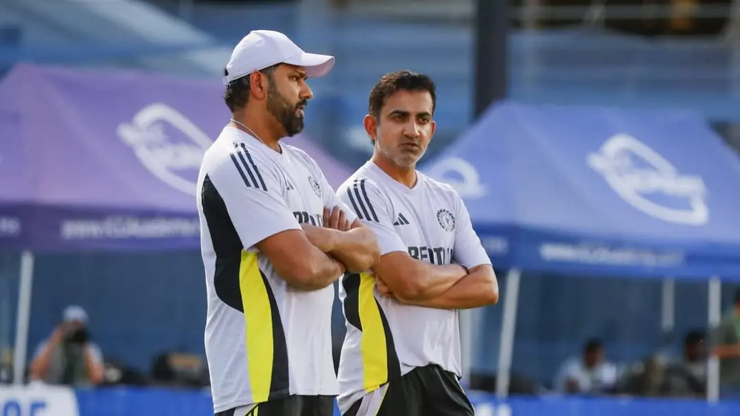 BCCI Delays Big Announcement As Rohit Sharma's Test Future Hangs In The Balance, Crucial Call On ENG Series To Be Taken Later Rohit Sharma and Gautam Gambhir during the Champions Trophy