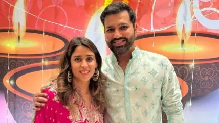 Rohit Sharma And Ritika Sajdeh Reveal New-Born Son's Name, Fans React After Moving Social Media Post Rohit Sharma and Ritika Sajdeh