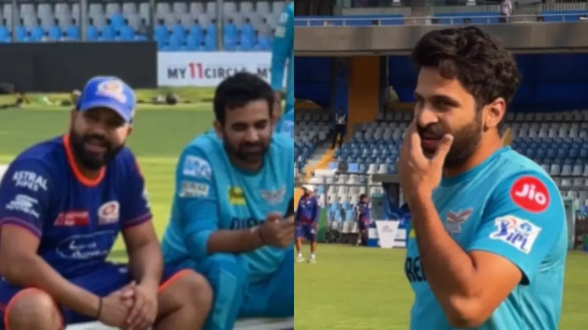 Rohit Sharma and Shardul Thakur