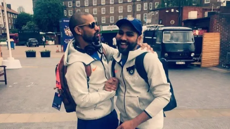 'Rohit Is A Great Leader': Shikhar Dhawan Defends His Former Opening Partner After Test Series Loss Rohit Sharma and Shikhar Dhawan during India's tour of England in 2018