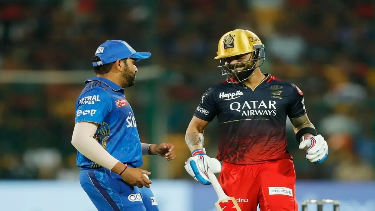 IPL 2025, MI vs RCB: From Pitch Report, Live Streaming To Squads And Predicted XI, Here's All You Need To Know Rohit Sharma and Virat Kohli