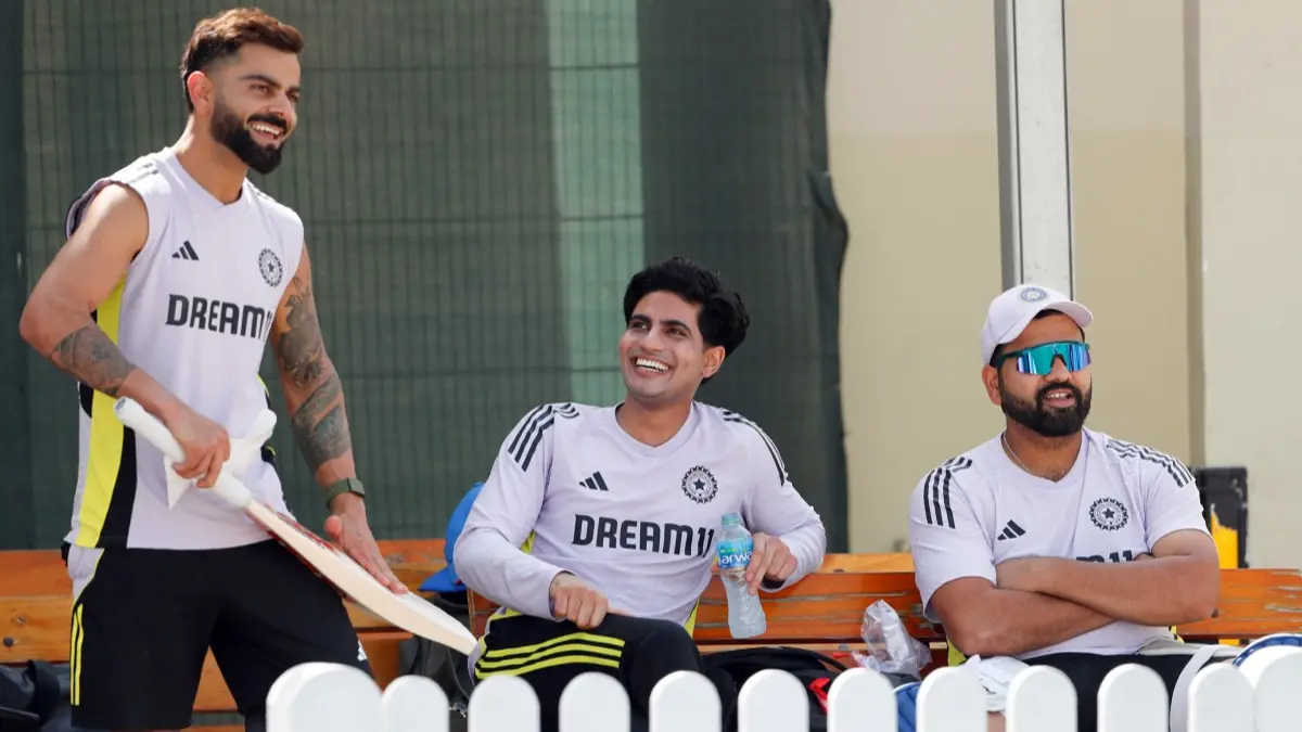 Rohit Sharma and Virat Kohli and Shubhman Gill