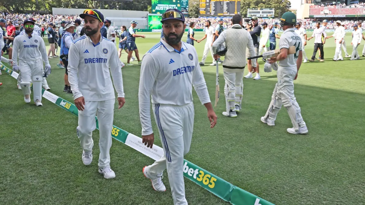 Rohit Sharma and Virat Kohli during the IND vs AUS Test series