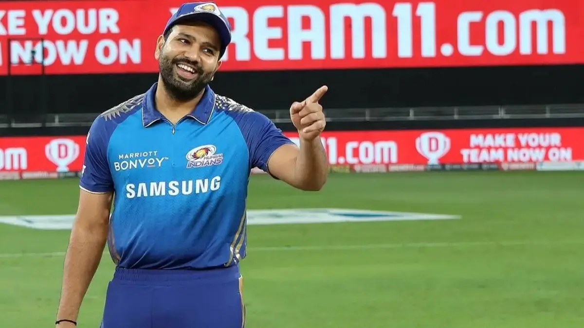 Rohit Sharma behind 'Lord' Monicker