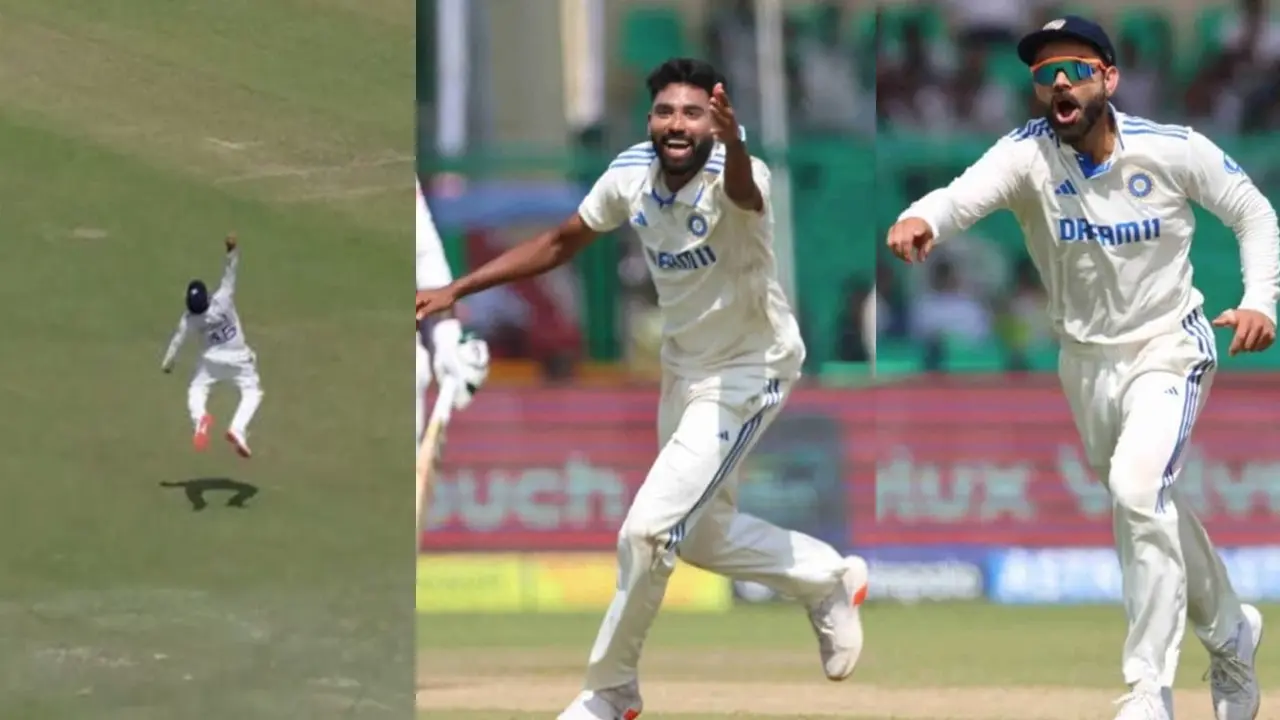 Rohit Sharma Catch in IND vs BAN 2nd Test