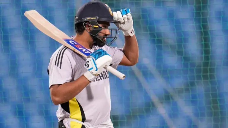 'I've Been Here Long Enough': Rohit Sharma Sends Out Hard-Hitting Message To His Critics Asking Him To Retire Rohit Sharma during Team India's training session