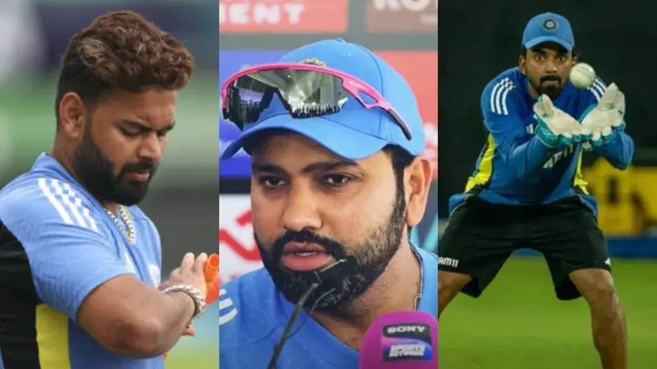 '...till I am the captain': Rohit Sharma's BLUNT Response To 'Rishabh Pant or KL Rahul' Question Rohit Sharma faces tough dilemma of picking one between KL Rahul and Rishabh Pant.