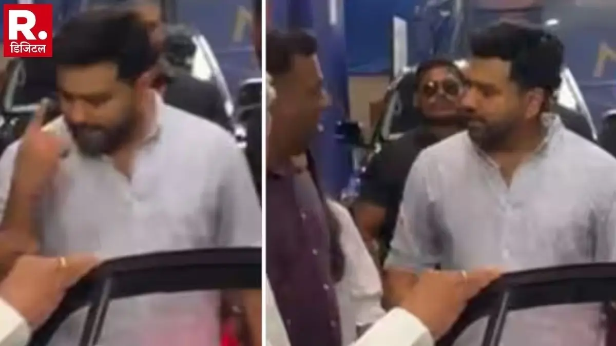 Rohit Sharma get Angry