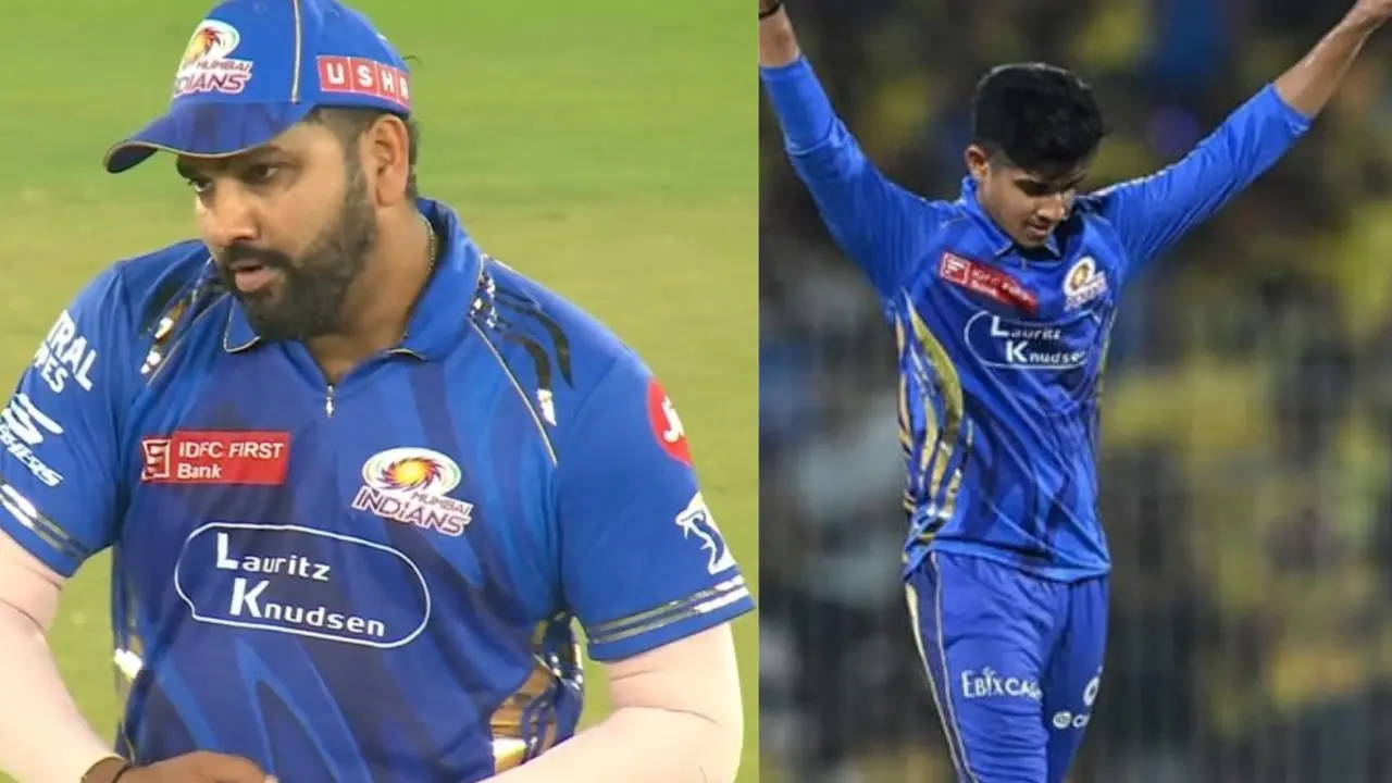 Rohit Sharma heart winning video goes viral as he talks to Satyanarayana Raju gt vs mi