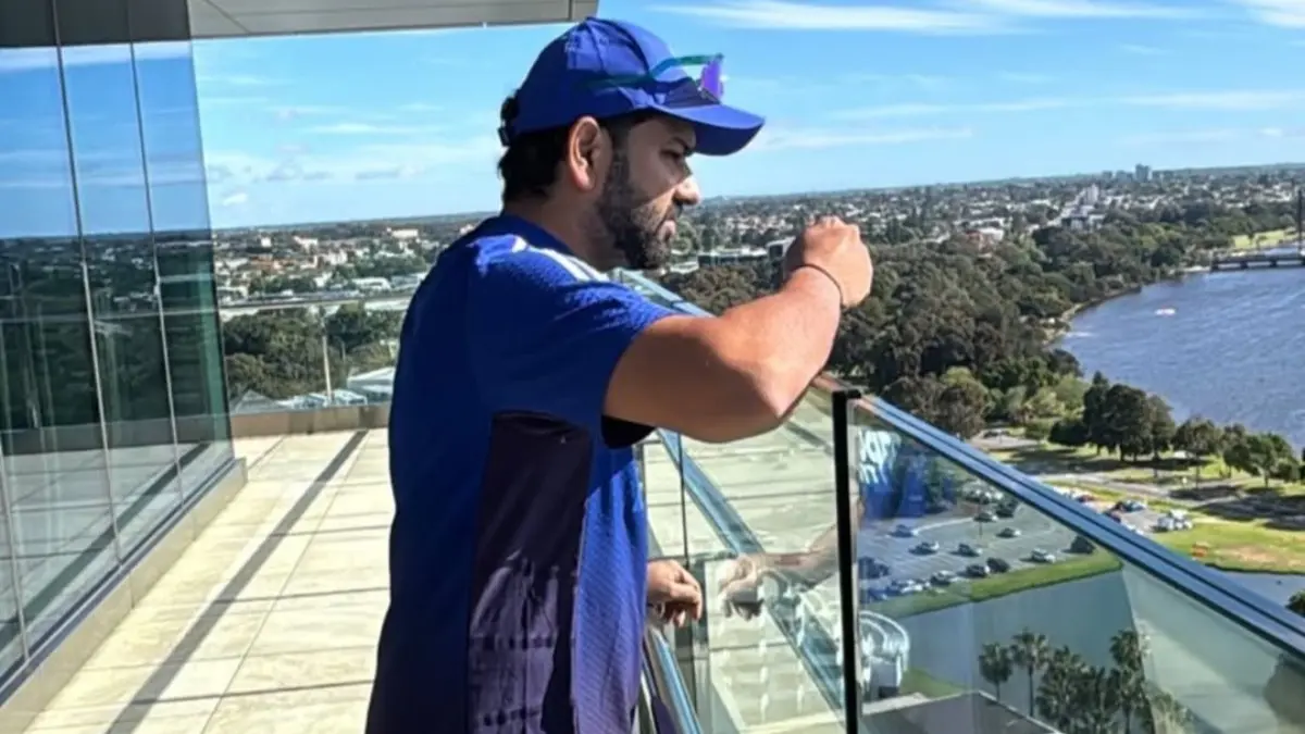 Rohit Sharma In Perth