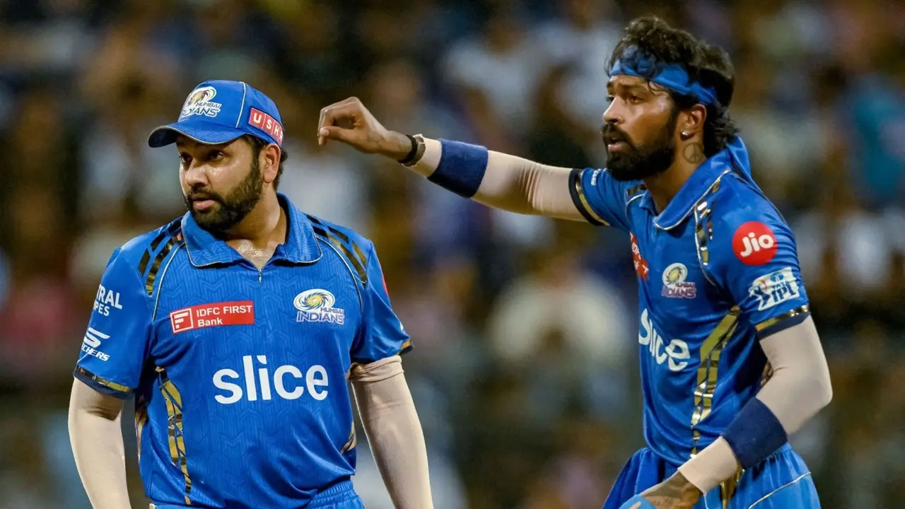 Rohit Sharma misses out due to knee injury said Mumbai Indians captain Hardik pandya lsg vs mi