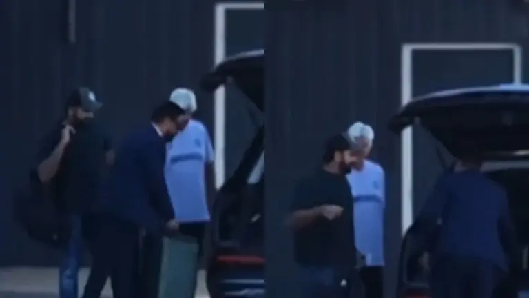 Rohit Sharma Reaches Perth, Australia