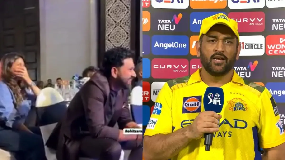 Rohit Sharma, Ritika Sajdeh, MS Dhoni