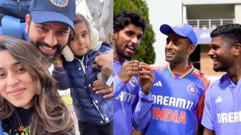 'Get Ready With Small Pads': SKY, Tilak Varma & More Congratulate Rohit As He Welcomes Baby Boy Rohit Sharma, Ritika Sajdeh, Tilak Varma, Suryakumar Yadav, Sanju Samson