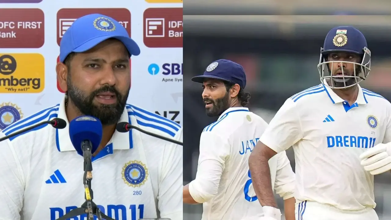 aus v ind bgt indian captain rohit sharma comment on ravindra jadeja and ravichandran ashwin