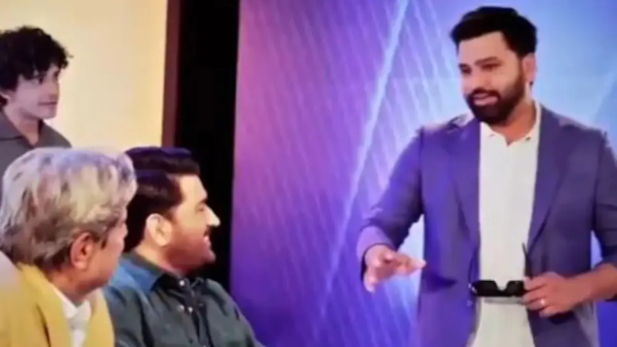 Rohit Sharma Embarrasses MS Dhoni, Kapil With 'Selfie Chahiye Ya Autograph' Question Ahead of CSK v MI IPL 2025 Match | WATCH Rohit Sharma stumped the two former India captains