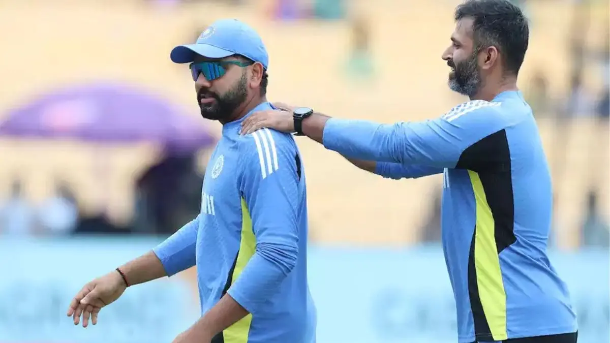 Rohit Sharma thanks Abhishek Nayar after hitting 76 runs against csk