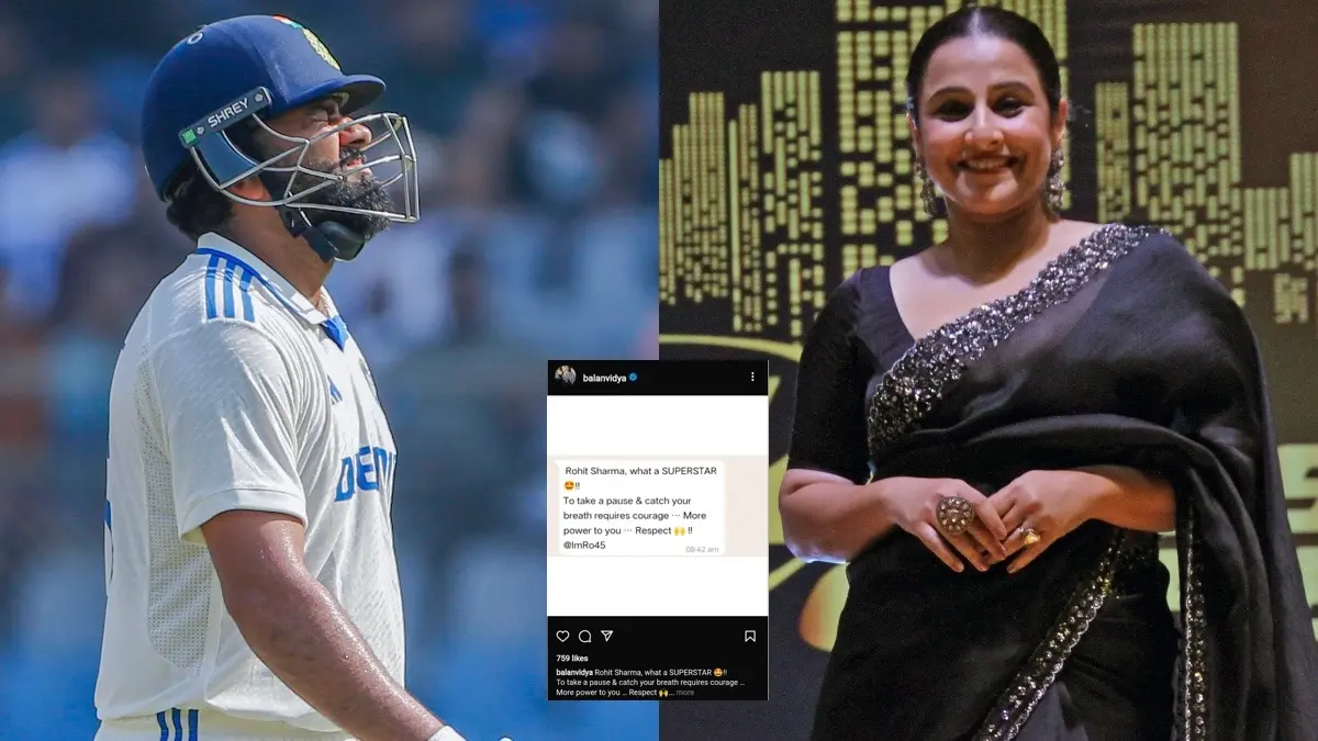 Rohit Sharma, Vidhya Balan