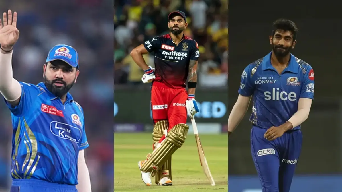 Rohit Sharma, Virat Kohli, Jasprit Bumrah