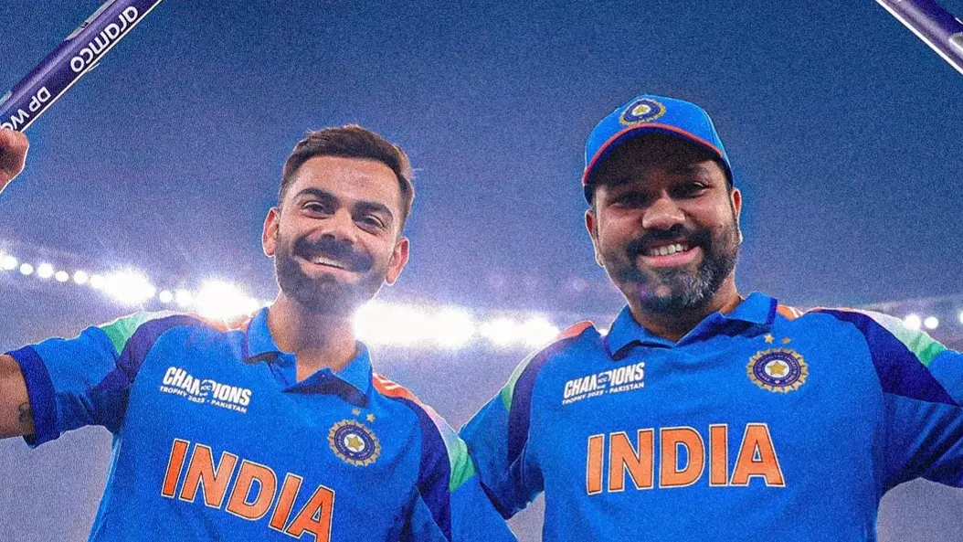 rohit sharma virat kohli palyed dandiya as india beat new zealand to clinch champions trophy