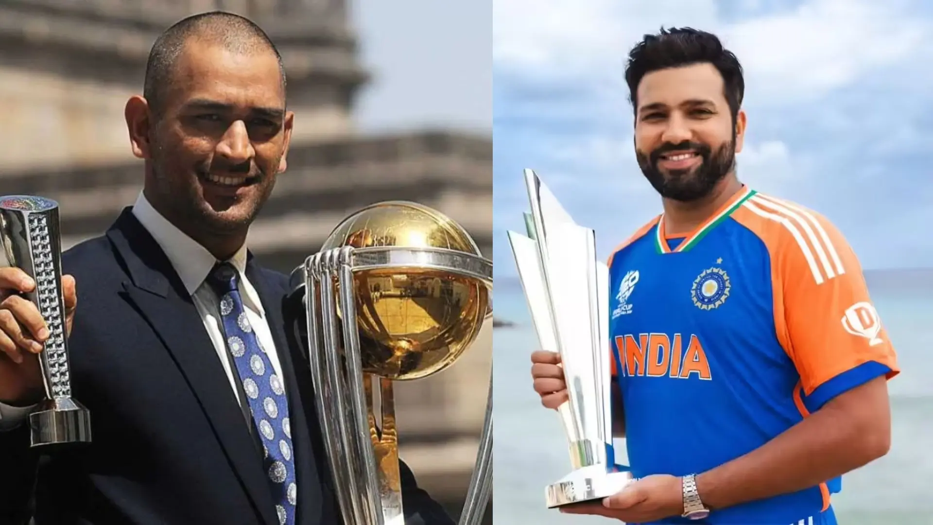 Rohit sharma vs ms dhoni whose odi captaincy record is better look at the stats