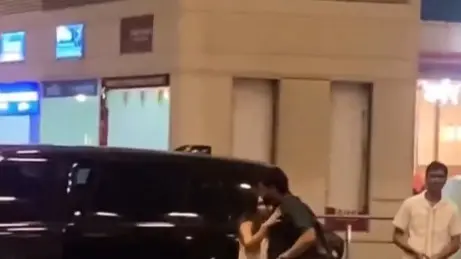 Rohit Sharma-Ritika HUG Before Regular India Captain Leaves For Australia. Video Goes VIRAL | WATCH Rohit Sharma with wife