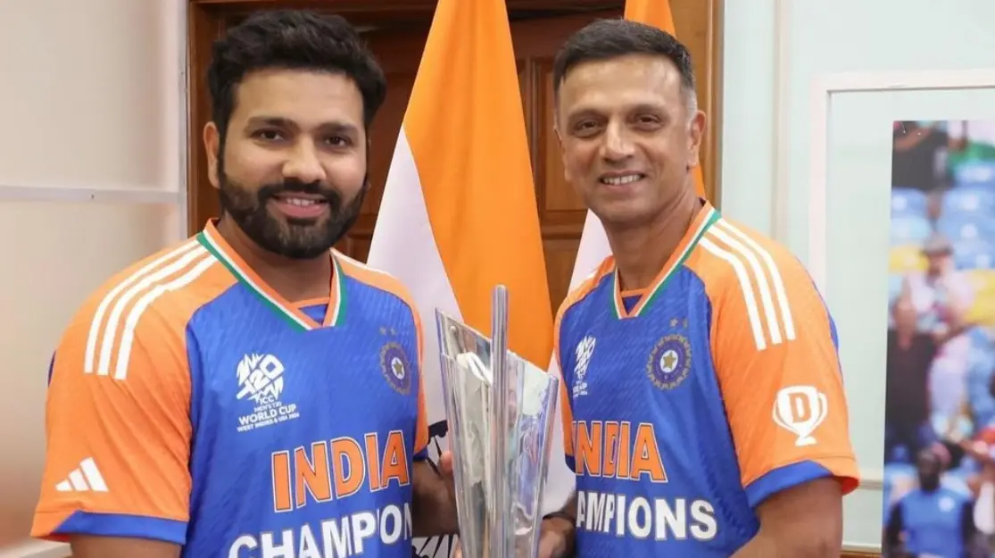 'My Work Wife': Rohit Sharma Pens Heartfelt Goodbye To Rahul Dravid Rohit Sharma's goodbye to Rahul Dravid