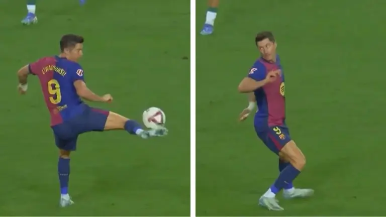 Robert Lewandowski's Spectacular Goal Saves Barcelona in Thrilling La Liga Match Against Getafe RoRobert Lewandowskibert Lewandowski