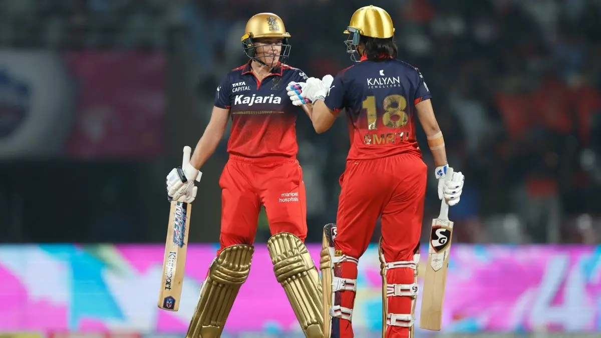 royal challengers bengaluru beats up warriorz by 9 wickets smriti mandhana grace harris